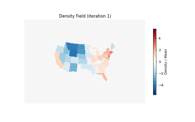 Density Field Animation