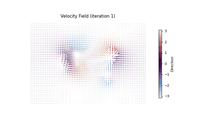 Velocity Field Animation