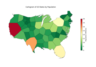 Voronoi Cartogram